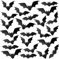 
              Halloween Bat Window Clings Pack of 24 - Anilas UK
            