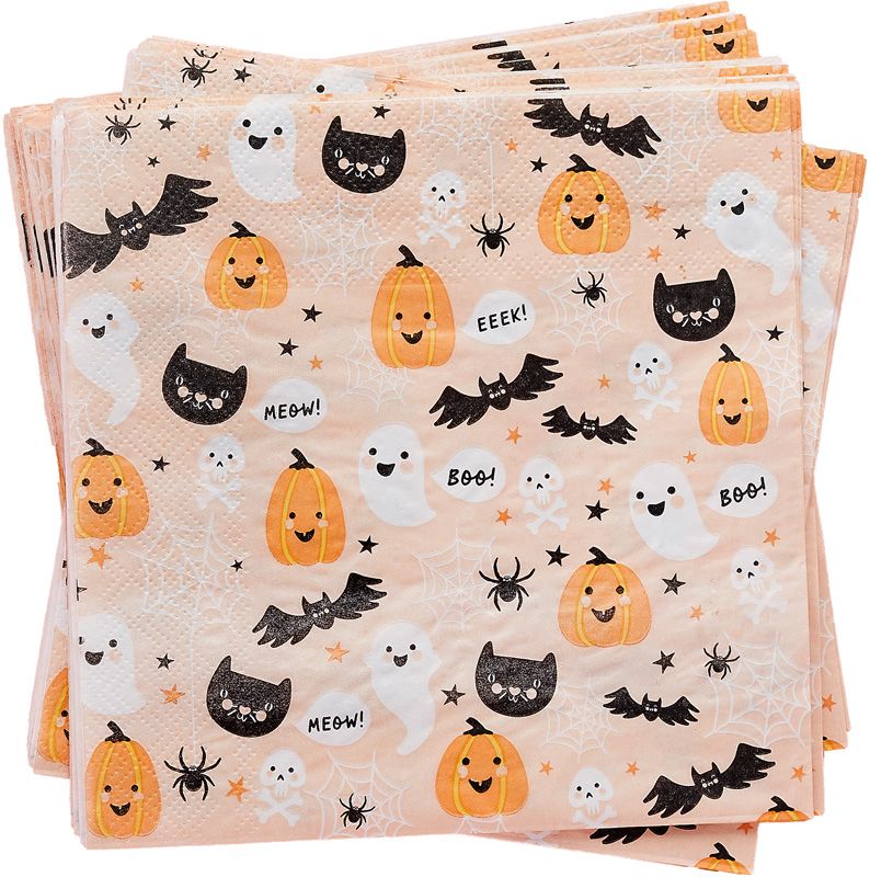 Halloween Character Paper Napkins (Pack of 20) - Anilas UK