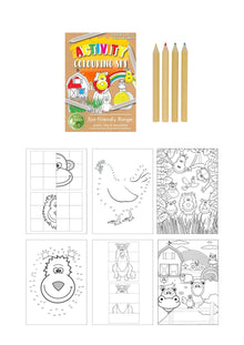 Eco Friendly Mini Activity Colouring Set - Anilas UK
