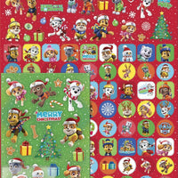 Christmas Paw Patrol Mega Sticker