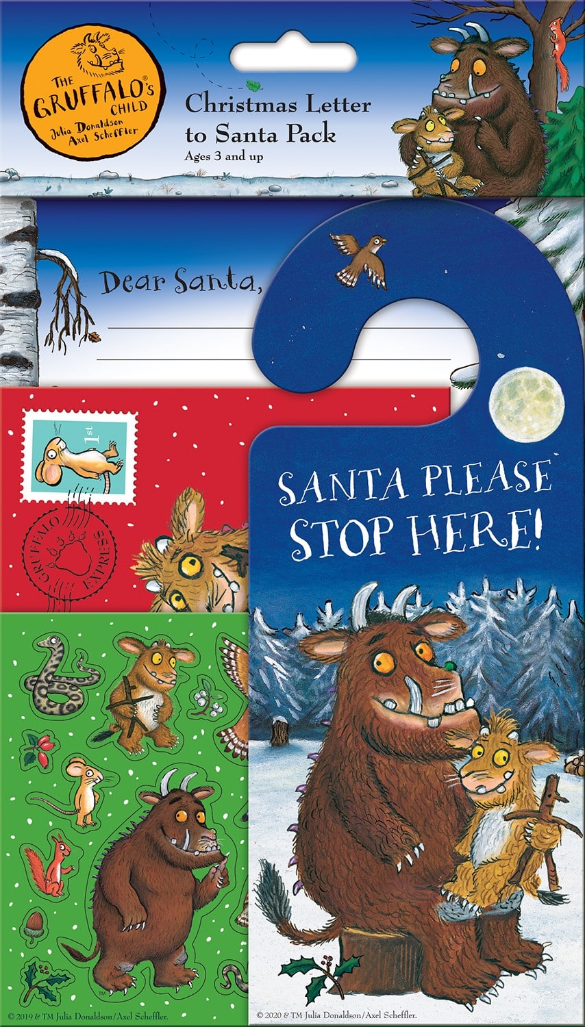 The Gruffalo's Child Christmas Letter to Santa Pack - Anilas UK