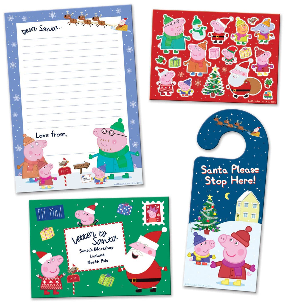 Peppa Pig Christmas Letter to Santa Pack