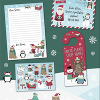 North Pole Christmas Letter to Santa Pack