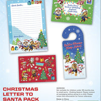 Paw Patrol Christmas Letter to Santa Pack