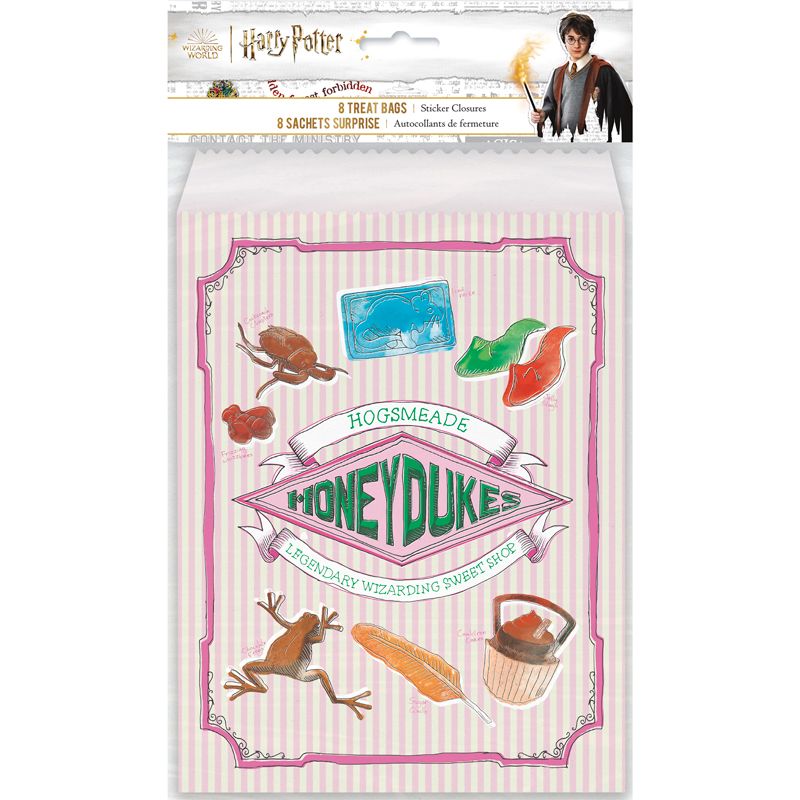 Harry Potter Paper Party Treat Bag (Pack of 8) - Anilas UK