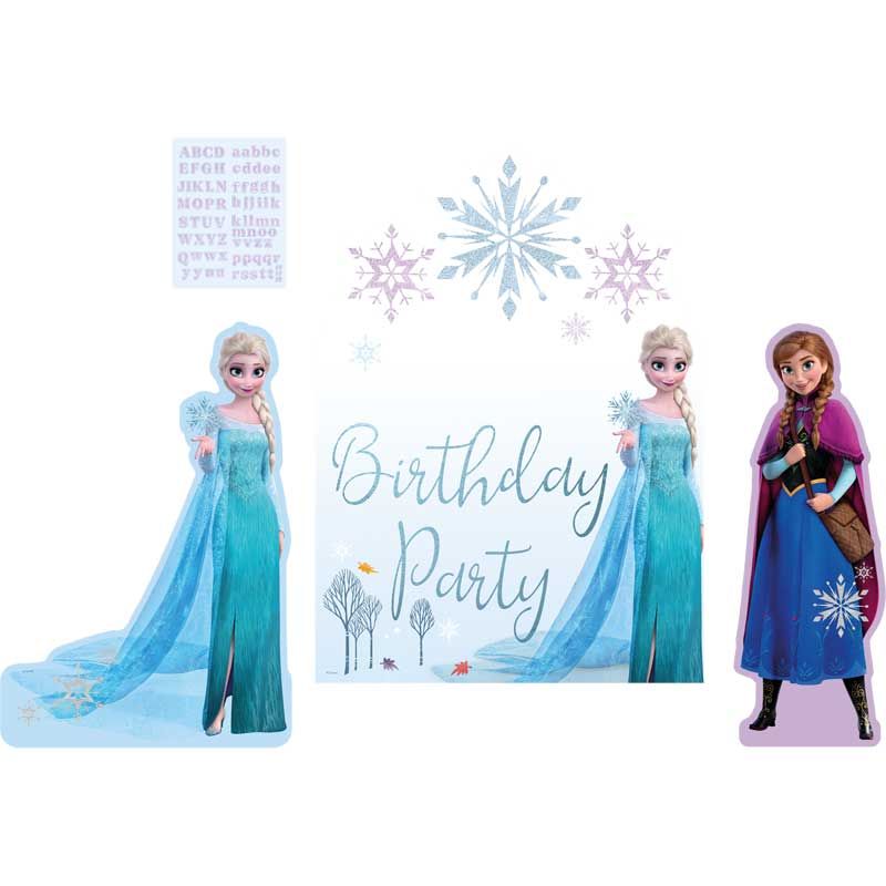 Disney Frozen Idyllic Wonder Personalised Board With Stickers And Standing Figures