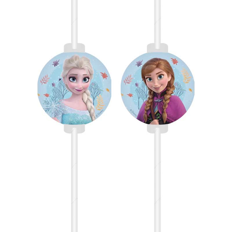 Frozen Idyllic Wonder Paper Straws (Pack of 4)