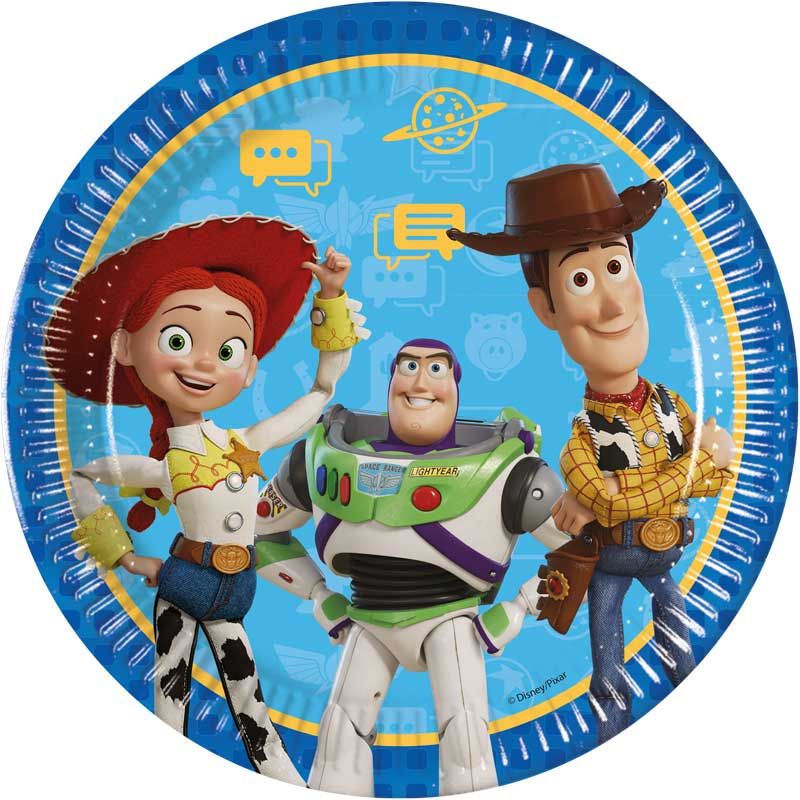 Toy Story 5 - Paper Plates - 23cm (Pack of 8)