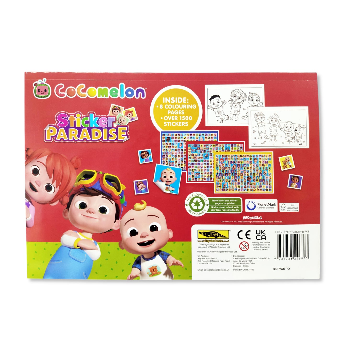 Cocomelon Sticker Paradise
