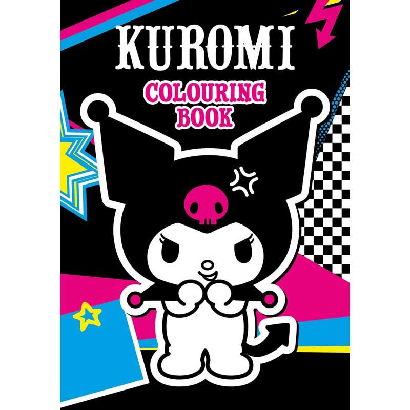 Kuromi Colouring Book