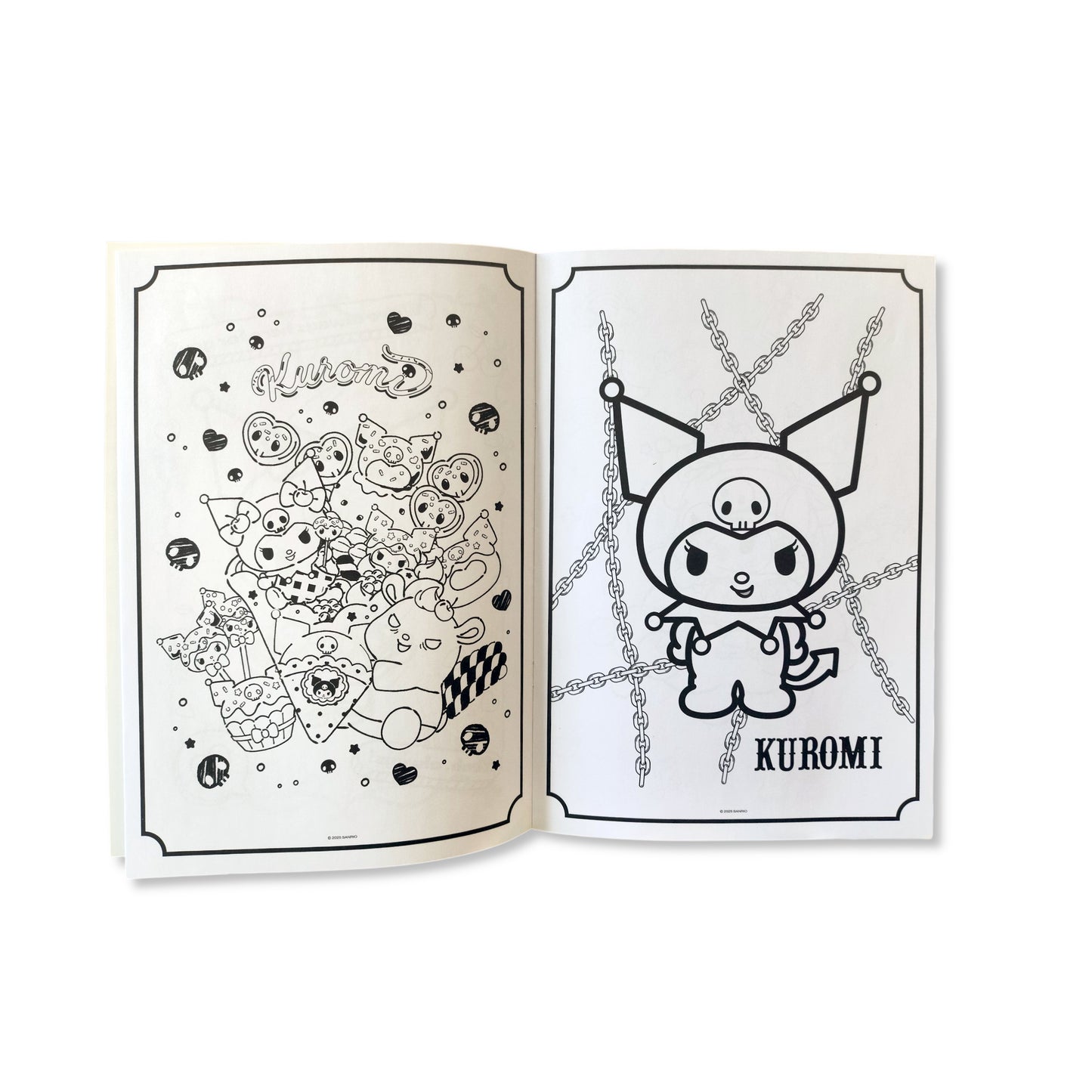 Kuromi Colouring Book