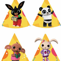 Bing Paper Cone Hats (Pack of 4)