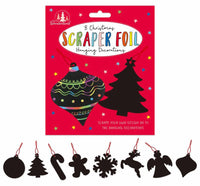 
              Christmas Scratch Art Scraper Foil Decorations Craft Activity Pack of 8 - Anilas UK
            