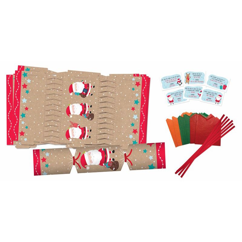 Cute Make Your Own Christmas Cracker Kit - Anilas UK