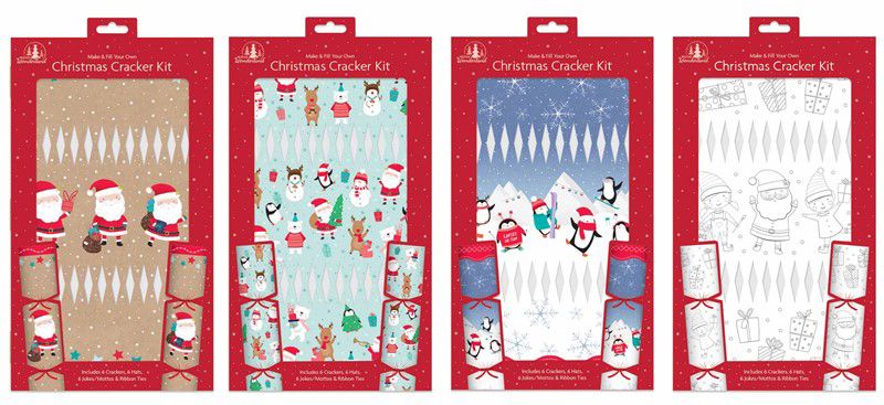 Cute Make Your Own Christmas Cracker Kit - Anilas UK