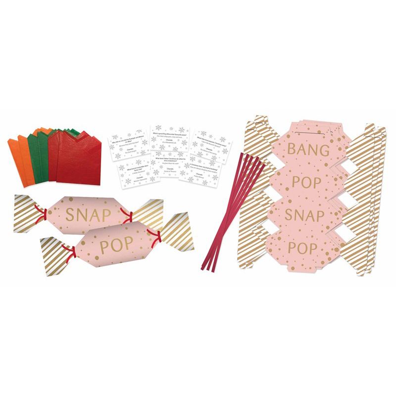 Traditional Mini Make Your Own Christmas Cracker Kit - Anilas UK