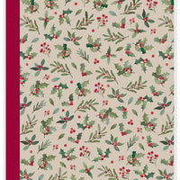 Christmas Holly Paper Table Cover - Anilas UK