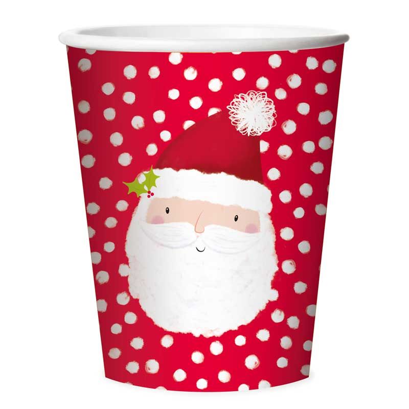 Christmas Cute Paper Cups (Pack of 8) (Copy) - Anilas UK