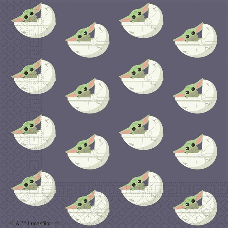 Star Wars The Mandalorian Napkins (Pack of 20)
