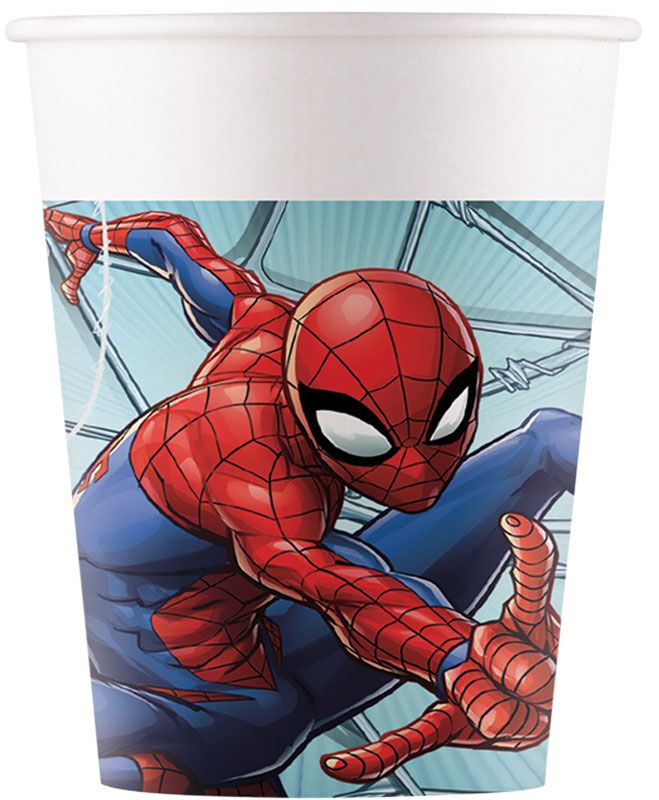 Spiderman Team Up Paper Cups (Pack of 8)