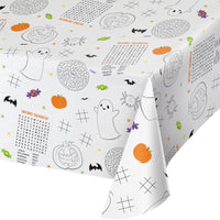 Halloween Activity Paper Table Cover - Anilas UK