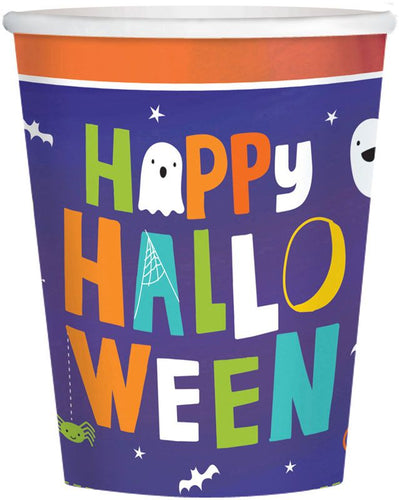 Halloween Hallo-Ween Friends Party Cups (Pack of 8) - Anilas UK