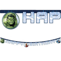 Avengers Infinity Stones  "Happy Birthday" Die-Cut Paper Banner - Anilas UK