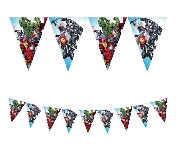 Avengers Infinity Stones Birthday Party Bunting Banner - Anilas UK