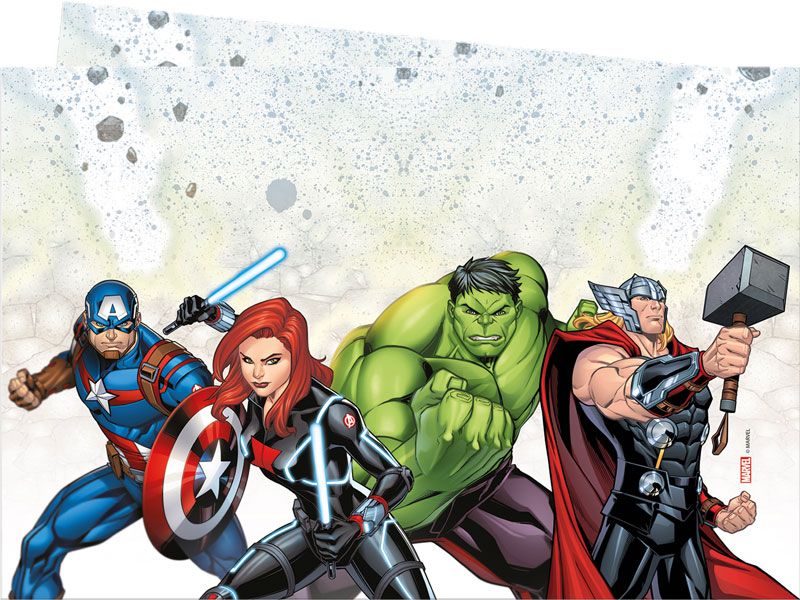 Marvel Avengers Table Cover - Anilas UK