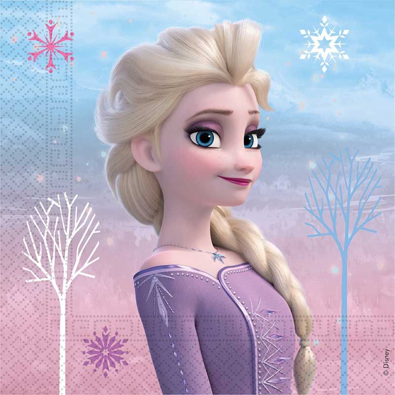 Frozen 2 Wind Spirit Napkins (Pack of 20) - Anilas UK
