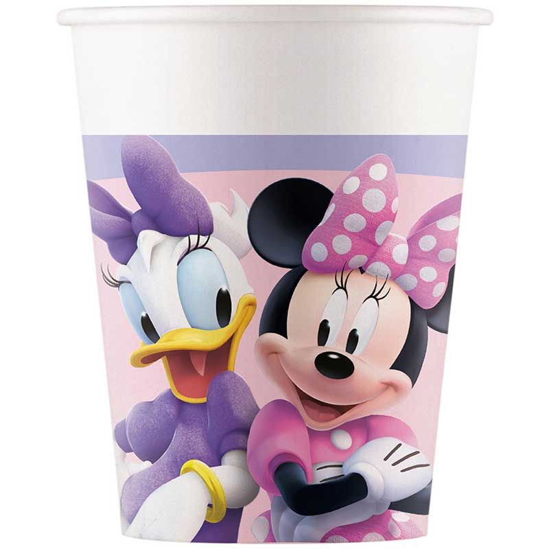 Minnie Junior Paper Cups (Pack of 8) - Anilas UK