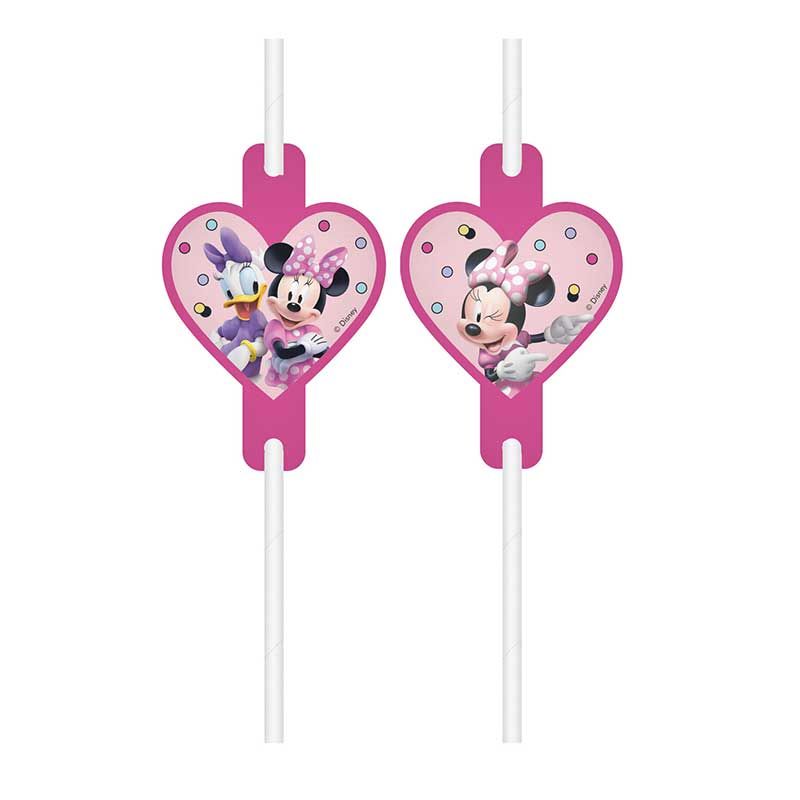 Minnie Junior Paper Straws (Pack of 4) - Anilas UK