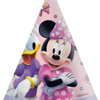 Minnie Mouse Junior Party Hat (Pack of 6) - Anilas UK