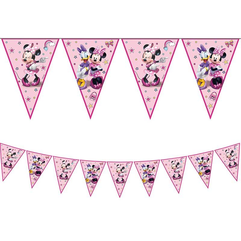 Minnie Mouse Junior Bunting Birthday Party Banner