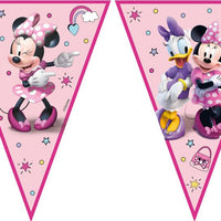 Minnie Mouse Junior Bunting Birthday Party Banner - Anilas UK