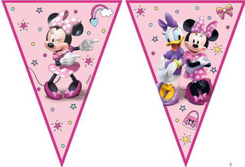 Minnie Mouse Junior Bunting Birthday Party Banner - Anilas UK