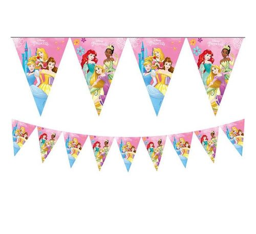 Princess Live Your Story Triangle Flag Banner - Anilas UK