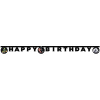 Star Wars Galaxy "Happy Birthday" Die-Cut Paper Banner