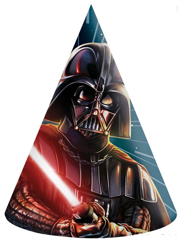 Star Wars Galaxy Party Hat (Pack of 6) - Anilas UK
