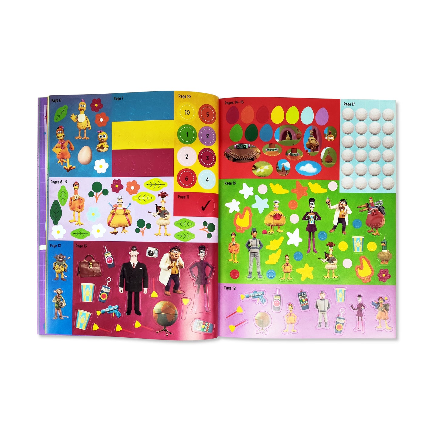 Chicken Run Dawn of the Nugget: Sticker Activity Book