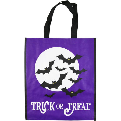 Halloween Trick or Treat Woven Tote Bag - Anilas UK