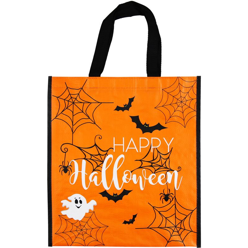 Happy Halloween Woven Trick or Treat Tote Bag - Anilas UK