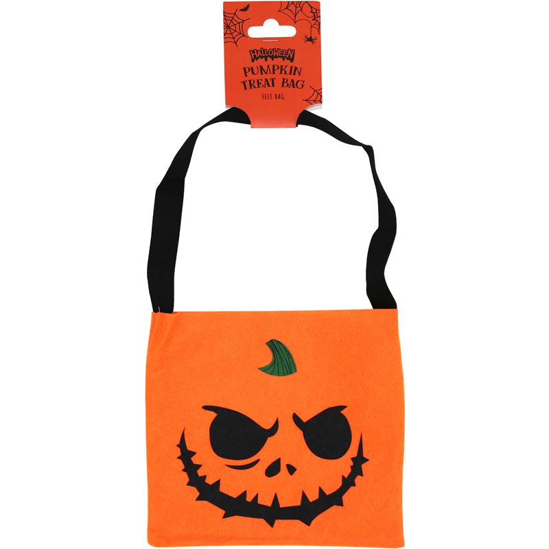 Halloween Pumpkin Felt Bag - Anilas UK