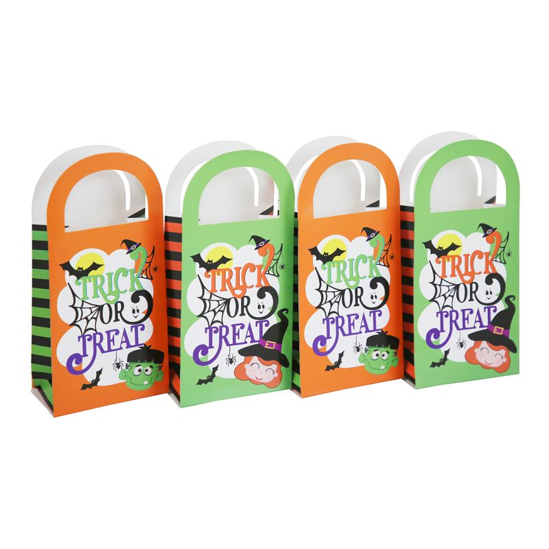 Halloween Cardboard Treat Bags (Pack of 4) - Anilas UK