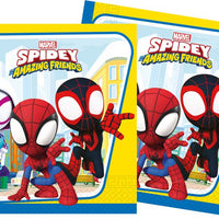 Spidey and Friends Napkins (Pack of 20) - Anilas UK