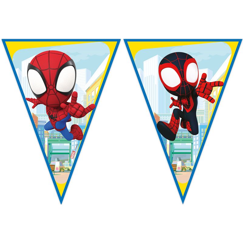 Spidey and Friends Triangle Banner - Anilas UK