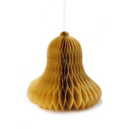 Christmas Bell Honeycomb Decorations - 3 Pack - Anilas UK