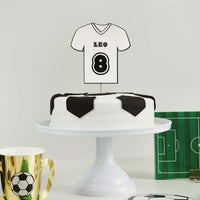 
              Personalisable Football Shirt Cake Topper - Anilas UK
            