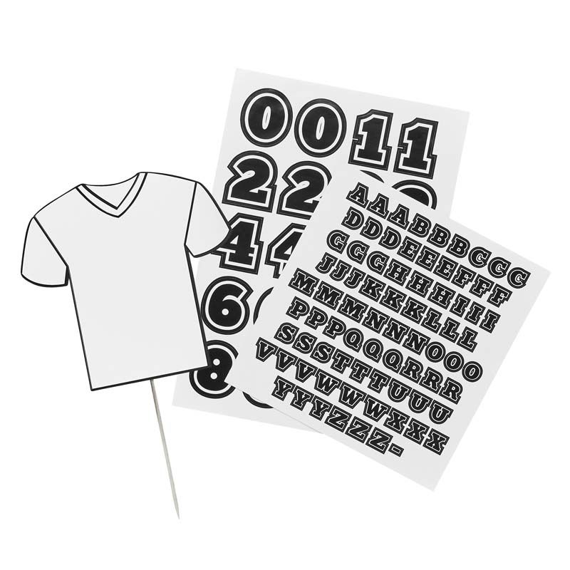 Personalisable Football Shirt Cake Topper - Anilas UK