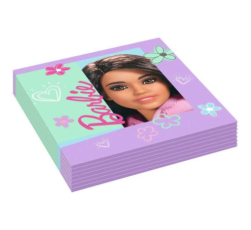 Barbie Sweet Life Napkins (Pack of 16) - Anilas UK